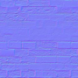 Seamless Textures of Wall Bricks + Normal & Bump Mapping